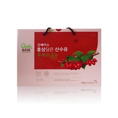 Good BASE 山茱萸紅參汁 20入, 1000ml, 1組