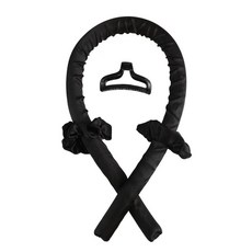 喵汪森林 無熱懶人捲髮神器4件組 黑色 - 輕鬆打造自然捲髮，睡前使用，節省時間, 1組