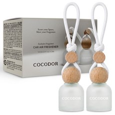 코코도르 걸이형 방향제 차량용 디퓨저 10ml x 2p, 1개, 양재동꽃시장