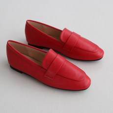 단골언니 여성용 빅사이즈 푹신쿠션 발편한 드라이빙 베이직 가죽 메릴스 로퍼