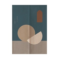 A-hope 簡約有氣氛的隔間門簾, Type 04