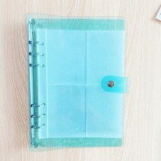 Standar Living Poca活頁夾 A5 6孔 4口袋日記本, 25張, 薄荷