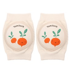 Yomilock 兒童護膝 2入, 蘿蔔款, 1組