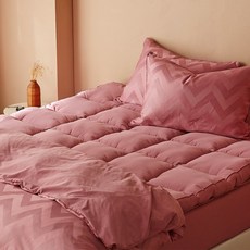 La Pomme 波浪紋素色寢具組