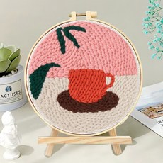 DaySoy 藝術課 感性戳戳繡 針織 DIY 套組, 1個, NO 26