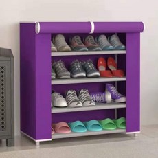 SAERON LAC 簡單鞋櫃 4 步 58 x 30 x 72cm, 紫色的