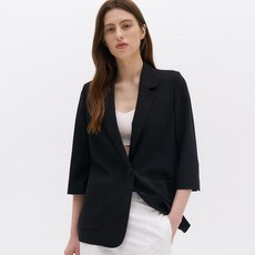 앤클라인 여성용 뒷트임 싱글 자켓