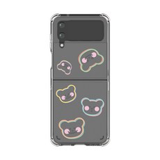 Asuka Korea 糖果熊透明手機殼