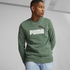 PUMA 男性 ESS+ 2 COL 大標誌圓領 FL