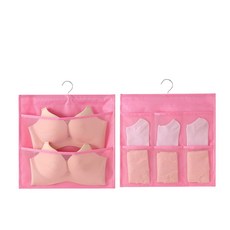 가팡 속옷 양말 수납함 2칸 + 6칸 핑크 21번 TOYA012, 1개