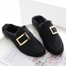 갓슈 여성용 깐느 방한 털 블로퍼