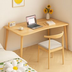 가구느낌 심플 1인용 랜테이블, 네추럴