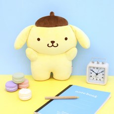 可愛娃娃造型靠墊 布丁狗, 混色