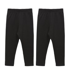 Play Mall 兒童彩色彈性內搭褲 2件組