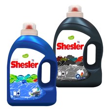Shesler 超濃縮酵素防螨洗衣精 室內晾衣型+薄荷香 一般/滾筒洗衣機兼用, 1組
