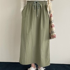 sugarfun Flovel鬆緊腰長裙