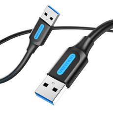 VEnTIOn 威迅 USB 3.0 AM AM A對A 高速傳輸線, 1個, 1m