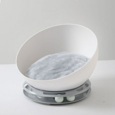 UNDERDOG 寵物綠球玩具沙發, 灰色