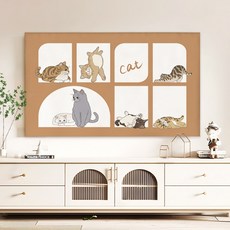 Sonio 動物圖案鬆緊帶電視罩, 03 貓咪橘