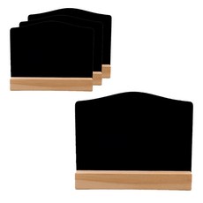 Modern Draw菜單板迷你黑板黑板 拱形 4入