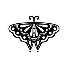 HTP 전통문양타일 K0669 9143, 나비문 노리개