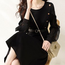 포플러앤씨 러비 금장버클 원피스 빅사이즈 포함