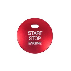 BENBAMIX 現代鋁合金啟動按鈕飾條, 2. 紅色