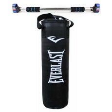 에버라스트 뉴 네바티어 헤비백 + 스마트락 철봉 세트, 블랙(헤비백), 블루(철봉)