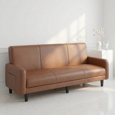LTJ 각도 조절 접이식 소파 베드 RKL12 220cm 방문설치, 브라운