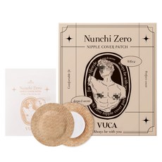 vuca Nunchi zero膚色胸貼 37mm 98枚入, 1個