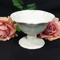 Juliska Berry&red Footed舒適 JA36/W, 白色的, 1個