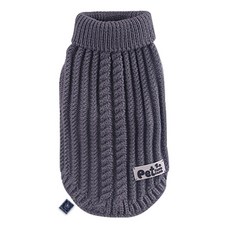 DING DONG PET 寵物Angju高領針織背心, 灰色