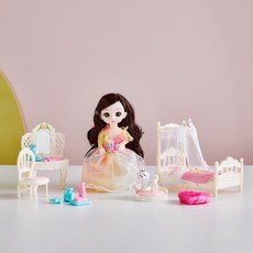 Modern House 迷你遊戲娃娃屋 28.5 x 14 x 29 cm, 公主房, 1個