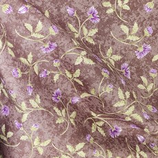 르우홈 옥스포드 면 패브릭 앤티크가든 원단, 브라운, 1개