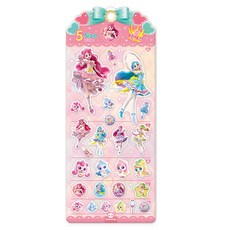 캐치티니핑 5사이즈 스티커, 프린세스, 도티도그