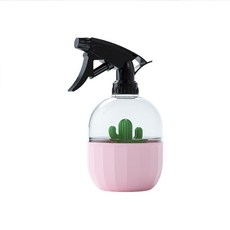 나음다름 포인트 선인장 분무기, 핑크, 1개