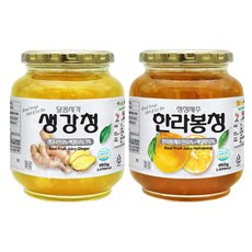 Nuts Factory 生薑茶 950g+凸頂柑茶 950g, 1組