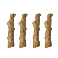 DING DONG PET 寵物啾啾木棒玩具 小, 單一顏色, 4個