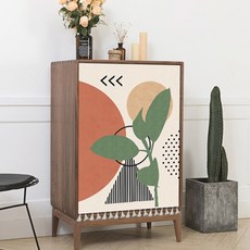 現代造型遮光窗簾, 圖形