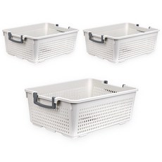 手提籃, 3個, 白色