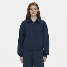 mulawear 女款棉質半拉鍊長袖上衣 AWSDTL123