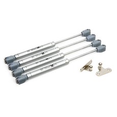 헤펠레 가스 유압 쇼바 10kg, 실버, 4개