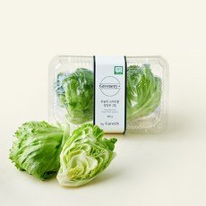 팜에이트 무농약 인증 Greenery+ 스마트팜 양상추, 150g, 2개입, 1개
