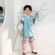 Agahanbok 男童款色同糖果韓服組