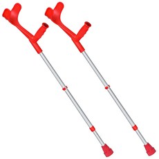 오쎈버그 클래식 콤비 클러치 목발 레드 220CK 2p 세트, 1세트