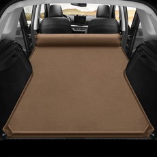 River Fox 車用自動充氣車宿墊 雙人 180 x 132 x 5 公分, 棕色, 通用型
