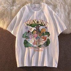 Lemon Soul 女款 POPO 印花短袖 T 恤