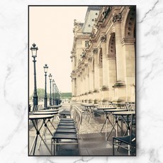 RYMD 러브 더 스트리트 포스터 + 메탈 액자, 실버