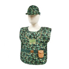 Magic Castle 角色扮演職業服裝與帽子 軍人, 混合顏色, 1個