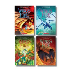 스콜라스틱 Wings of Fire Graphic Novels 1 + 2 + 3 + 4: A Graphic Novel Box Set 전 4권 세트